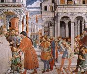 Benozzo Gozzoli Scenes From the Life of St.Augustine oil painting artist